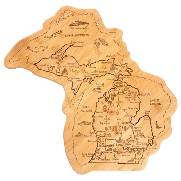 Product Image for  Destination Michigan Cutting Board