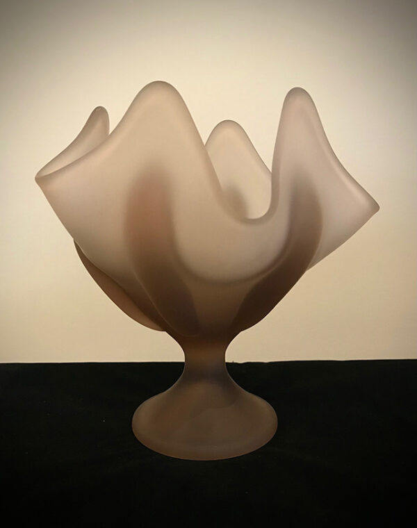 Product Image for  MCM Viking Smokey Brown Handkerchief Vase