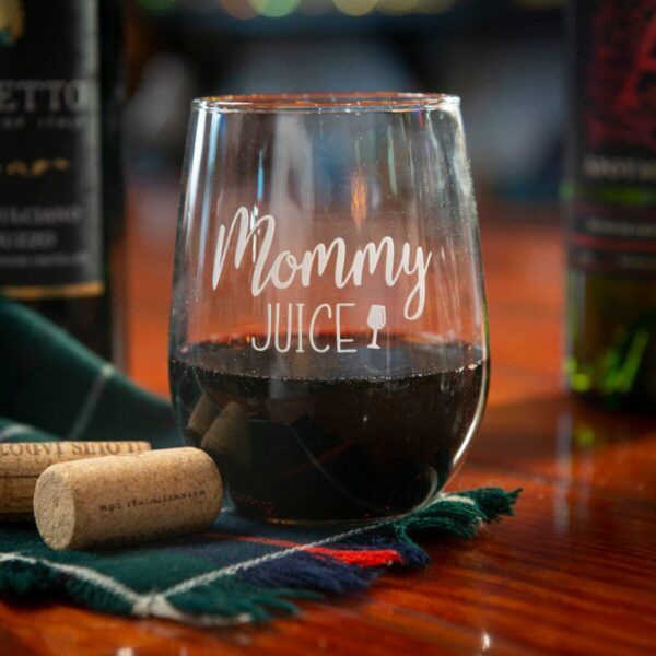 Product Image for  Mommy Juice – Wine Glass