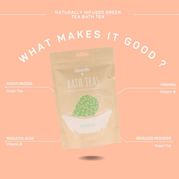 Product Image for  100% Natural Infused Bath Teas – Green Tea