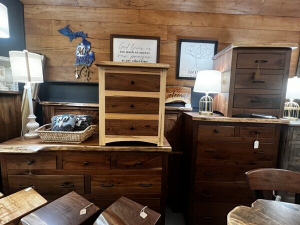 Product Image for  Authentic Amish Hand Crafted Live Edge Bedroom Set