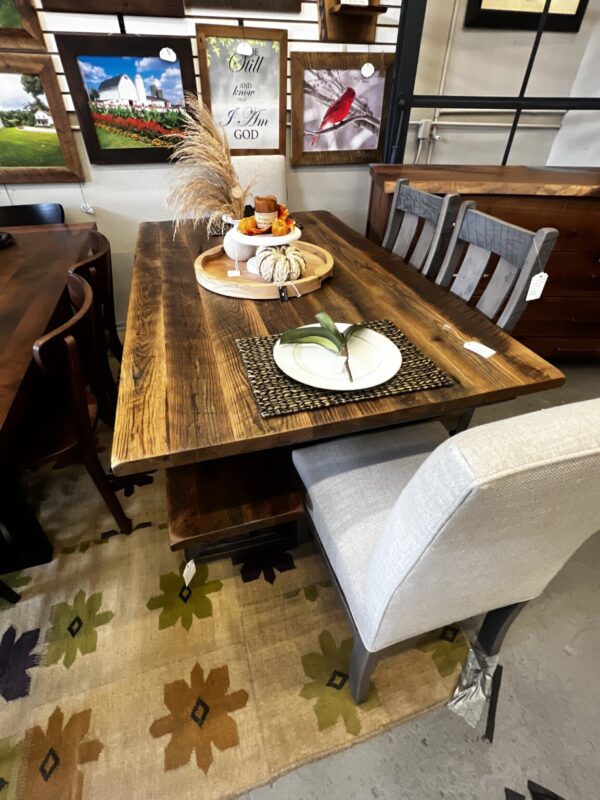 Product Image for  Authentic Amish Hand Crafted Reclaimed Barnwood Dining Table