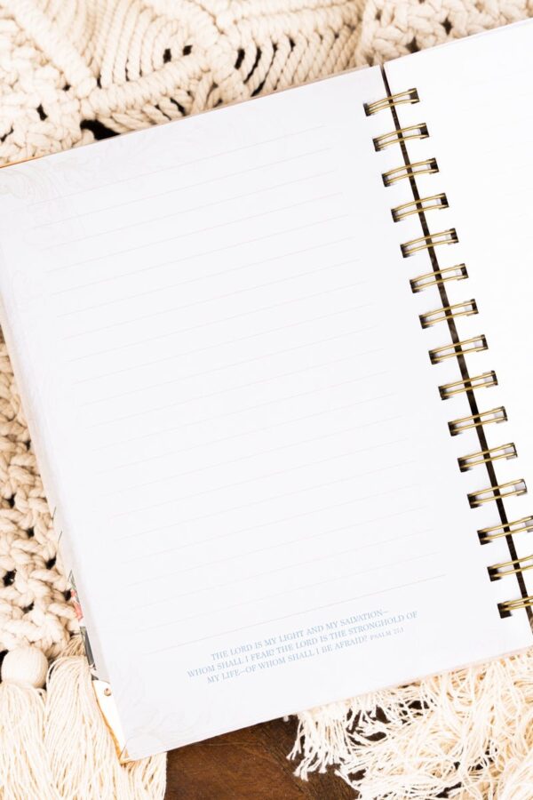 Product Image for  TRUST IN THE LORD FLORAL WIREBOUND JOURNAL