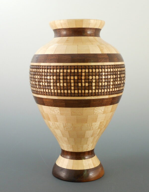 Product Image for  Greek Key Wooden Vase, Jeff Miller, MT2006.101