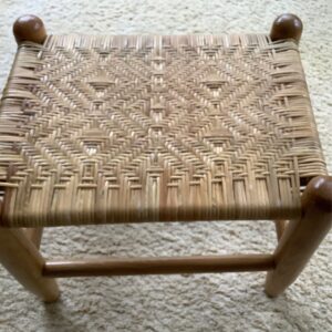 Product Image for  Stool W/Cane Pattern Joan Moore JM229