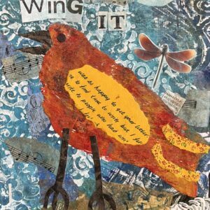 Product Image for  Wing It Postcard & Envelope by Anita Lamour, AML2309