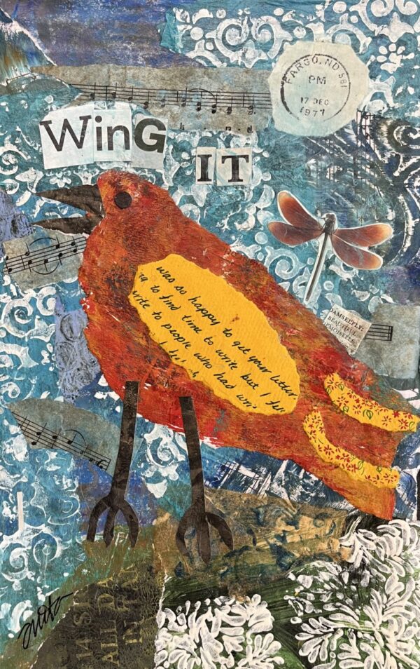 Product Image for  Wing It Postcard & Envelope by Anita Lamour, AML2309