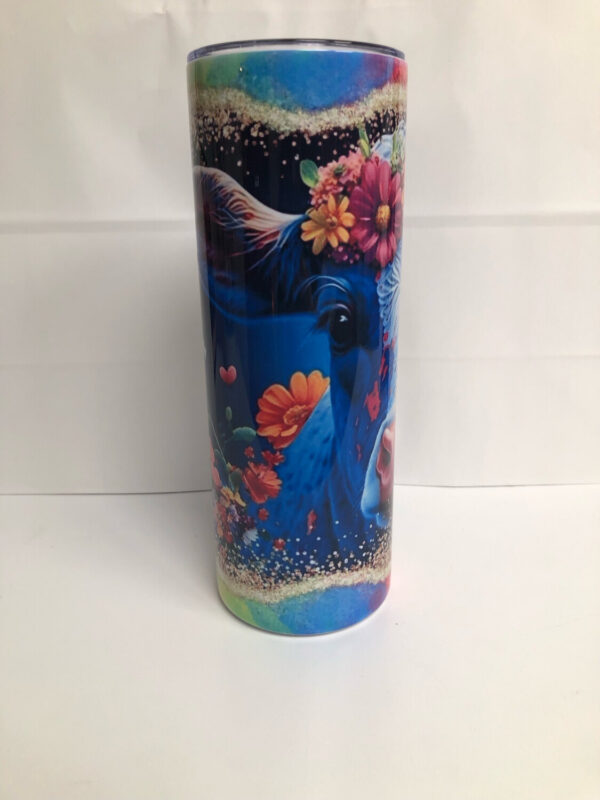 Product Image for  Cow / Flowers Tumbler