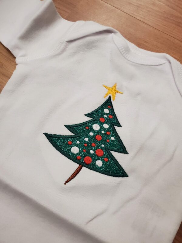 Product Image for  Christmas Infant Long Sleeve Baby Rib Bodysuit