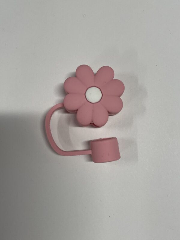 Product Image for  Pink Flower Straw Cap