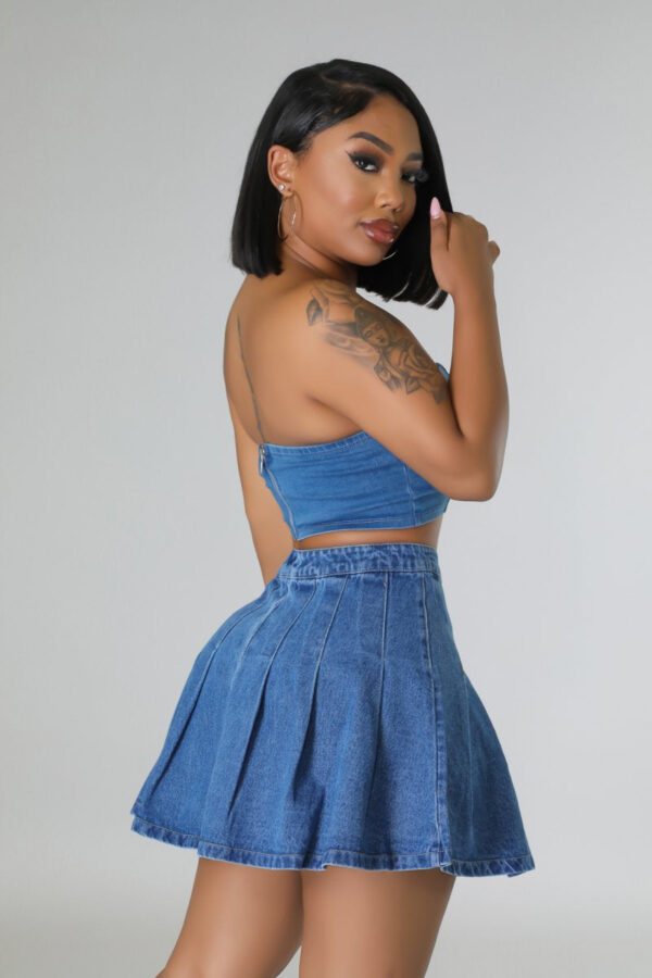 Product Image for  Denim Tennis Skirt