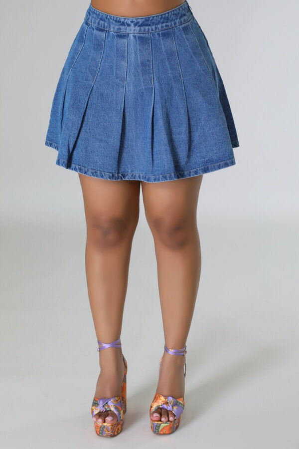 Product Image for  Denim Tennis Skirt