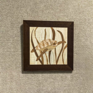 Product Image for  Turtle in the Weeds Marquetry by Dennis McCarty GA15