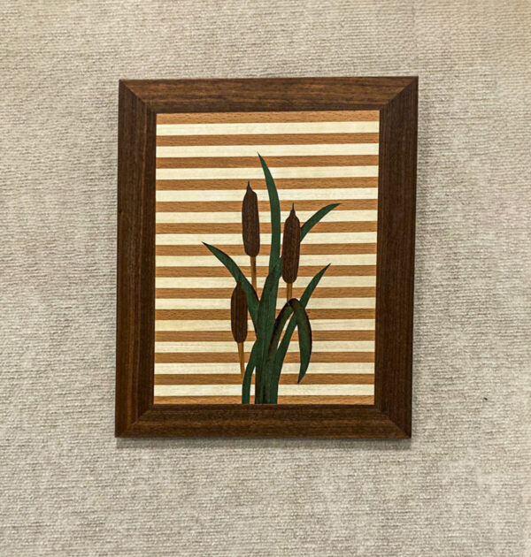 Product Image for  Cattails Marquetry Dennis McCarty GA10