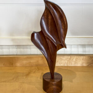 Product Image for  Mahogany Flame Wood Sculpture Dennis McCarty GA1