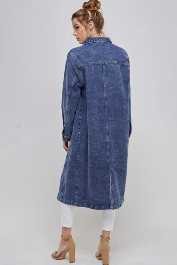 Product Image for  Women’s Denim Trenchcoat