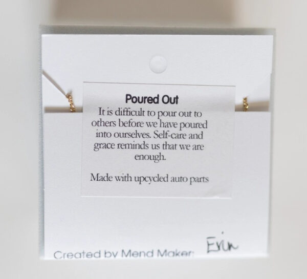 Product Image for  Mend – Poured Out Gold Plated & Brass Earrings