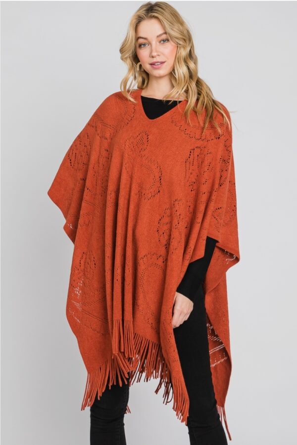 Product Image for  Paisley Poncho- One Size