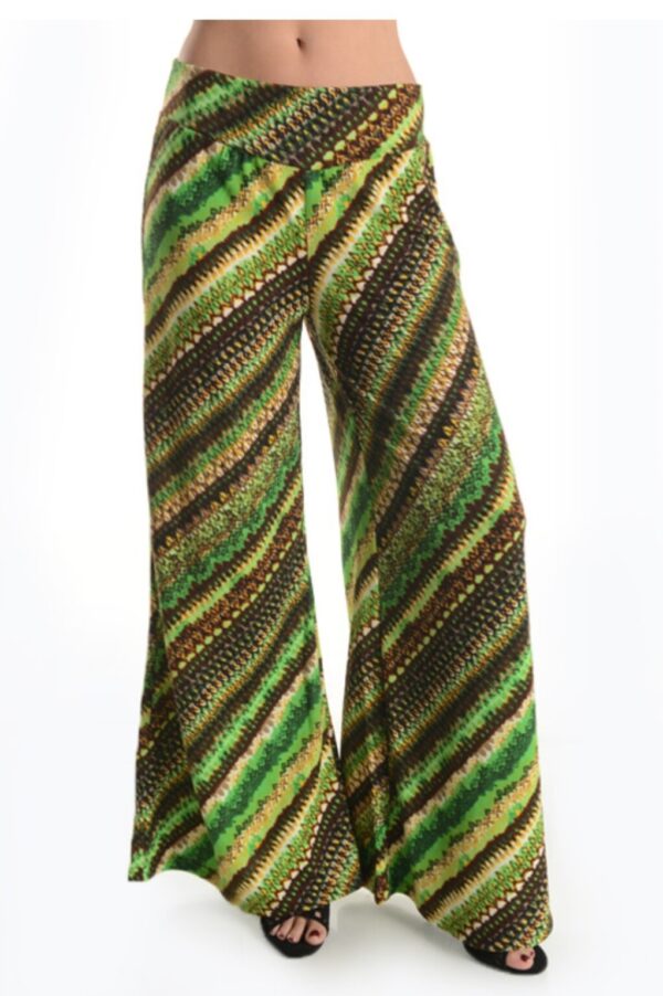 Product Image for  Wide-Leg Patterned Pants