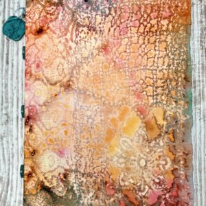 Product Image for  Hand Dyed Art Journal, Mixed Media, Handmade Book, Dee Stoddard, DYD-JRN-50