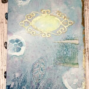 Product Image for  Hand Dyed Art Journal, Mixed Media,Handmade Book, Dee Stoddard, DYD-JRN-49