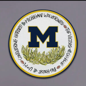 Product Image for  U of M Plate Set