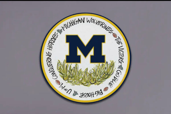 Product Image for  U of M Plate Set