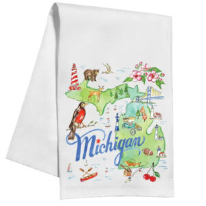 Product Image for  Michigan Handpainted Kitchen Towels
