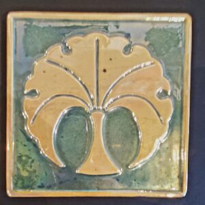 Product Image for  Vintage Pewabic Pottery Art Nouveau Tree Tile