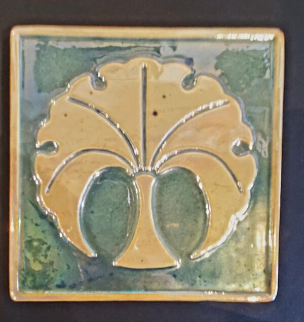 Product Image for  Vintage Pewabic Pottery Art Nouveau Tree Tile