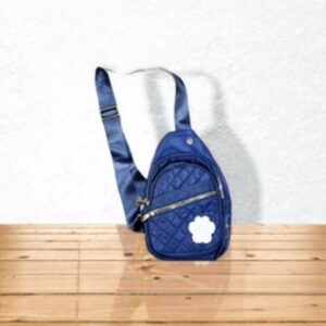 Product Image for  Navy Paw Print Sling Bag