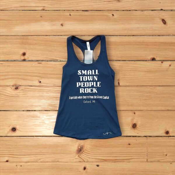 Product Image for  Small Town People Rock – Ladies Tank Top