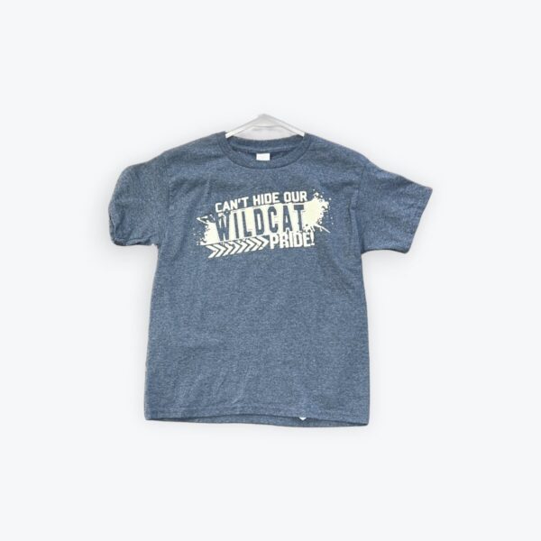 Product Image for  Wildcat Pride – Heather Navy – Youth T Shirt