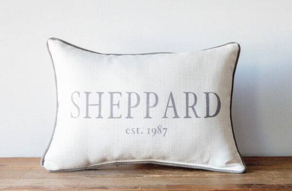 Product Image for  Little Chaos Last Name Pillow