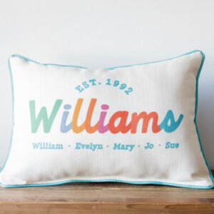 Product Image for  Sunny Family Name Multi Pillow