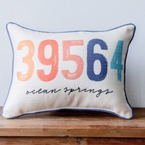 Product Image for  Poster Zip Code Sunshine Tones Pillow