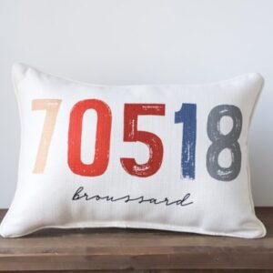 Product Image for  Sunset Zip Code Pillow