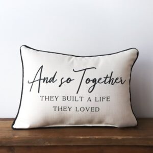 Product Image for  And So Together Pillow