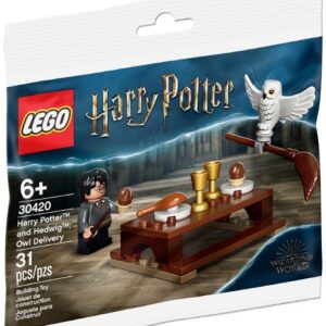 Product Image for  Lego 30420 – Harry Potter – Harry Potter and Hedwig – Owl Delivery Polybag