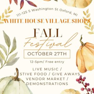 Product Image for  White House Village Shops Fall Festival