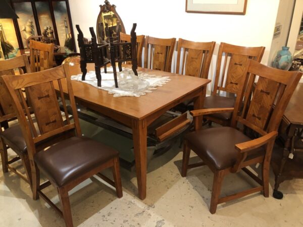 Product Image for  Transitional Oak Wood Dining Table & Chairs