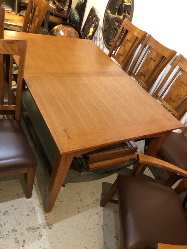 Product Image for  Transitional Oak Wood Dining Table & Chairs