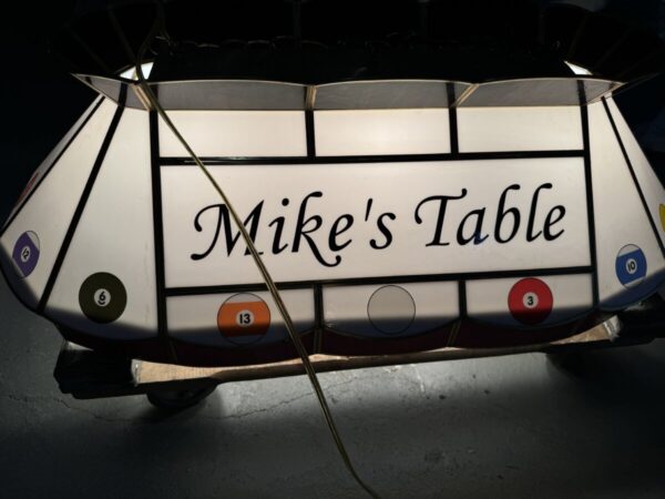 Product Image for  Pool Table Light Fixture “Mikes Table”