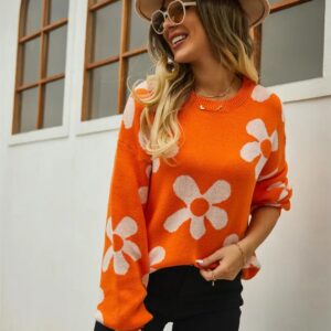 Product Image for  Flower Power Knit Sweater