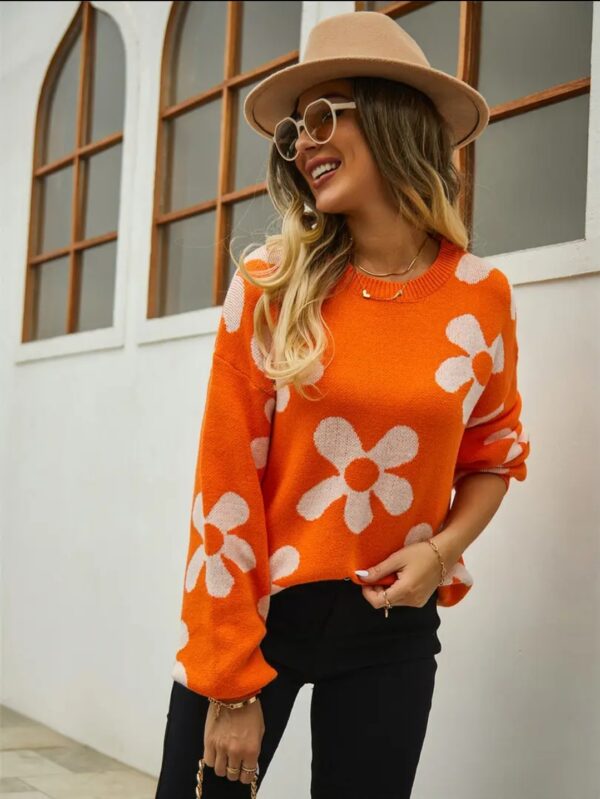 Product Image for  Flower Power Knit Sweater