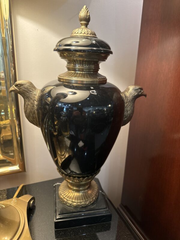 Product Image for  Maitland Smith Decorative URN Marble & Brass