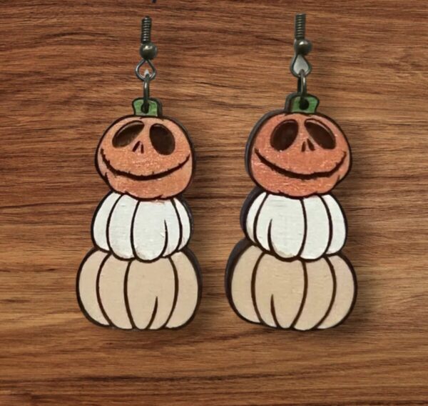 Product Image for  Hand painted Halloween Wooden Earrings