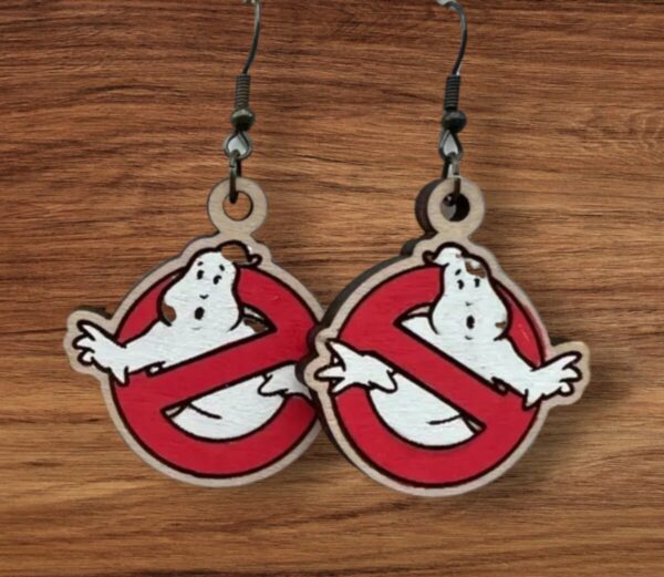 Product Image for  Hand painted Halloween Wooden Earrings