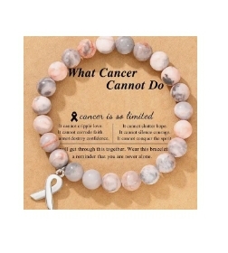 Product Image for  Breast Cancer Stretch Bracelet