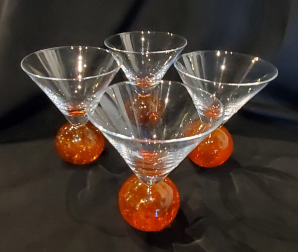 Product Image for  Vintage set of (4) Eli Cointreau Cocktail Glasses